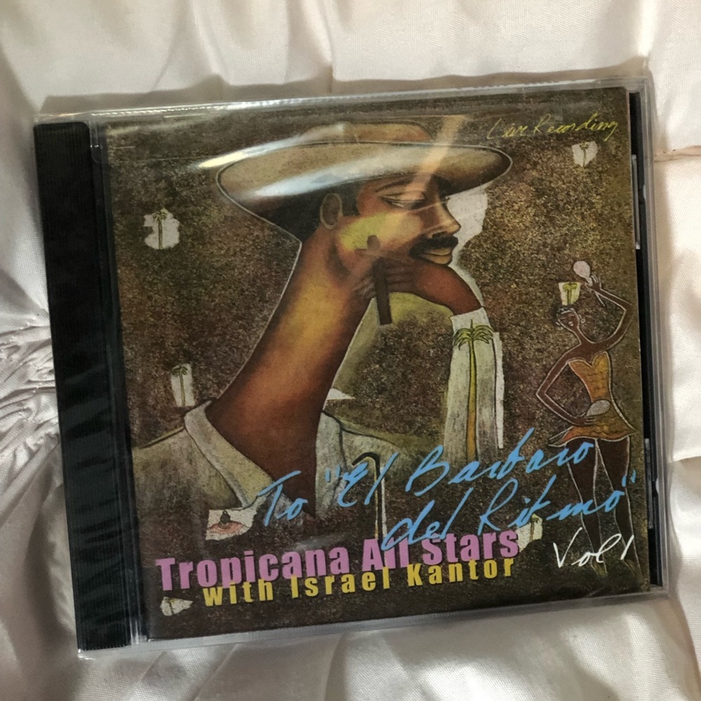 To “El Barbaro del Ritmo” Tropicana All Stars With Israel Kantor.  Wrapped, new